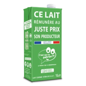 Lait écrémé des consommateurs - C'est qui le Patron