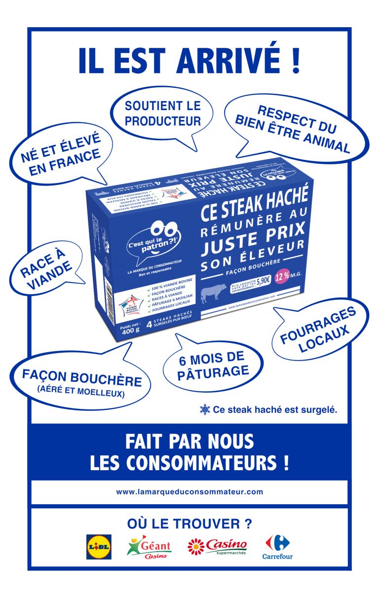 Cahier des charges steak haché des consommateurs