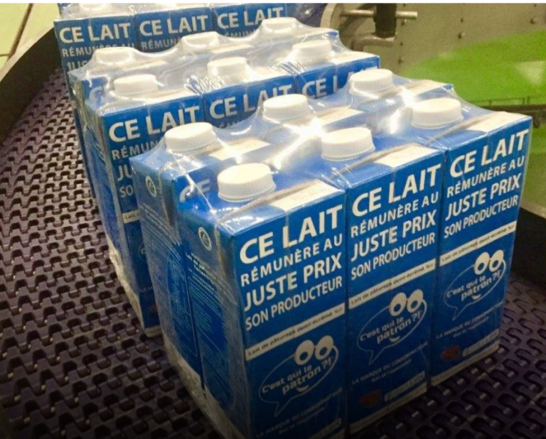 Pack de lait des consommateurs - C'est qui le Patron