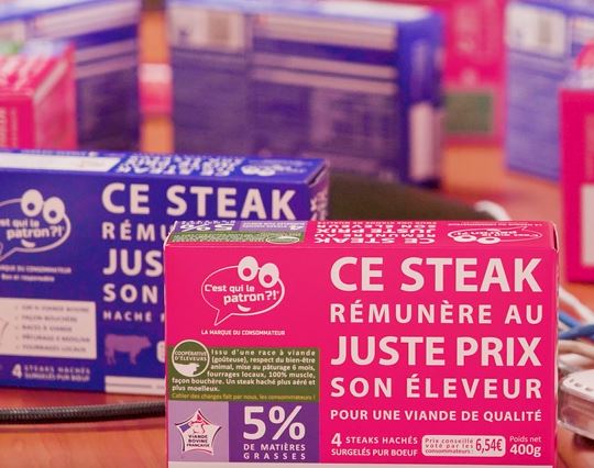 Steak haché des consommateurs - C'est qui le Patron