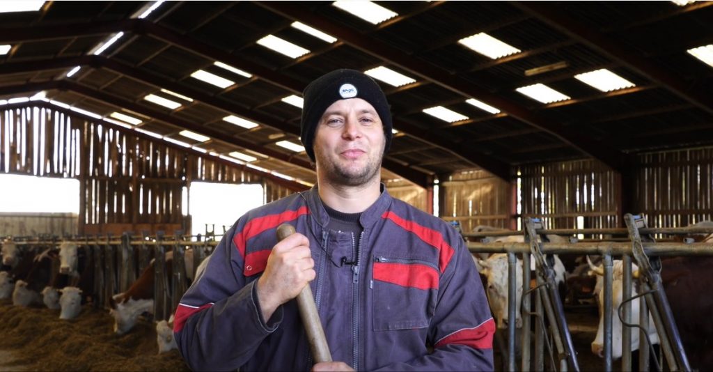 Portrait d'Alexandre, producteur de lait - « C'est qui le Patron