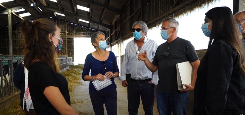 Visite sociétaires producteur yaourt C'est qui le patron