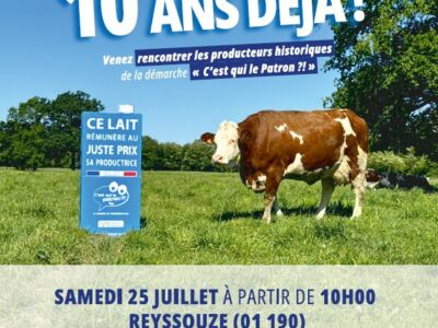 Flyer 10 ans en Bresse